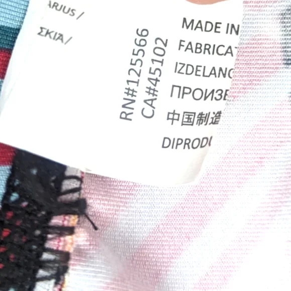 MinkPink Move Tropical Leggings Womens Large Pink Stretch - Picture 7 of 10